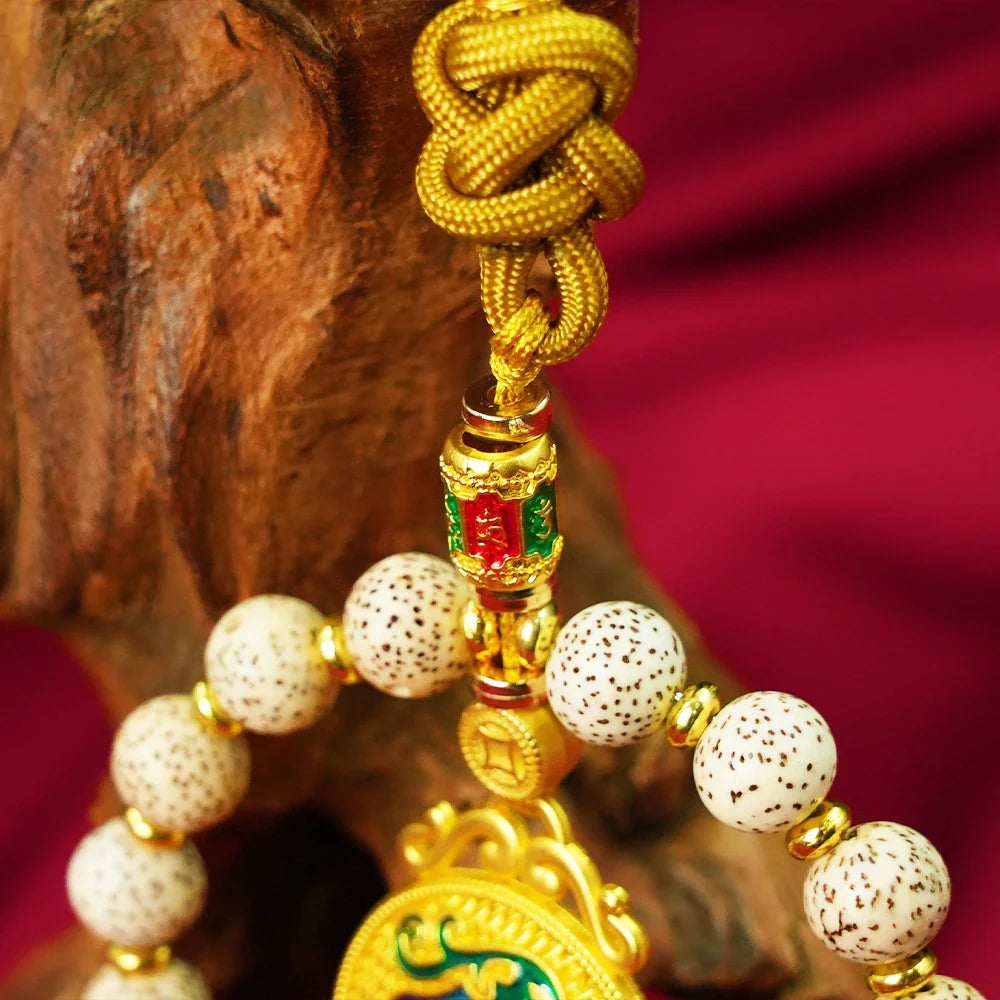 Tibetan Artistry Sacred Amulet Pendant - Traditional Tibetan Culture & Spiritual Jewelry