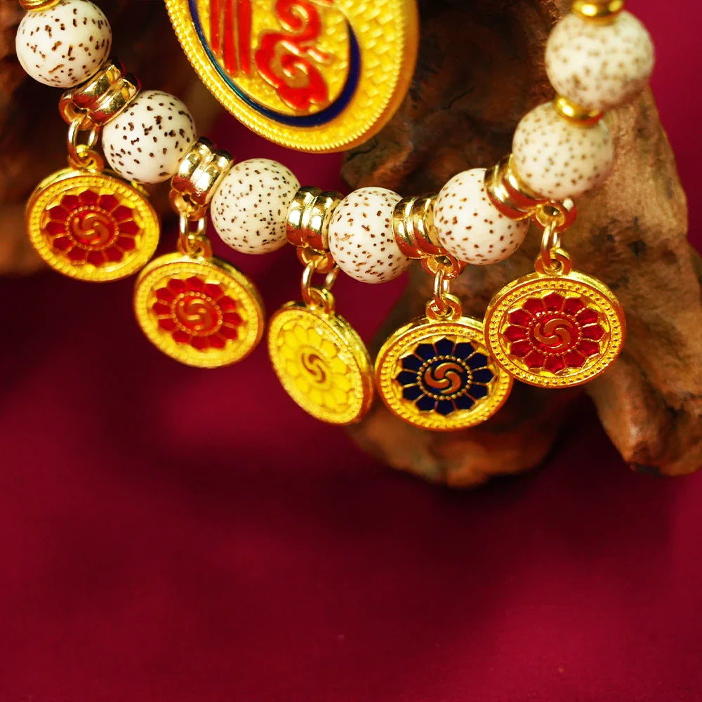 Tibetan Artistry Sacred Amulet Pendant - Traditional Tibetan Culture & Spiritual Jewelry