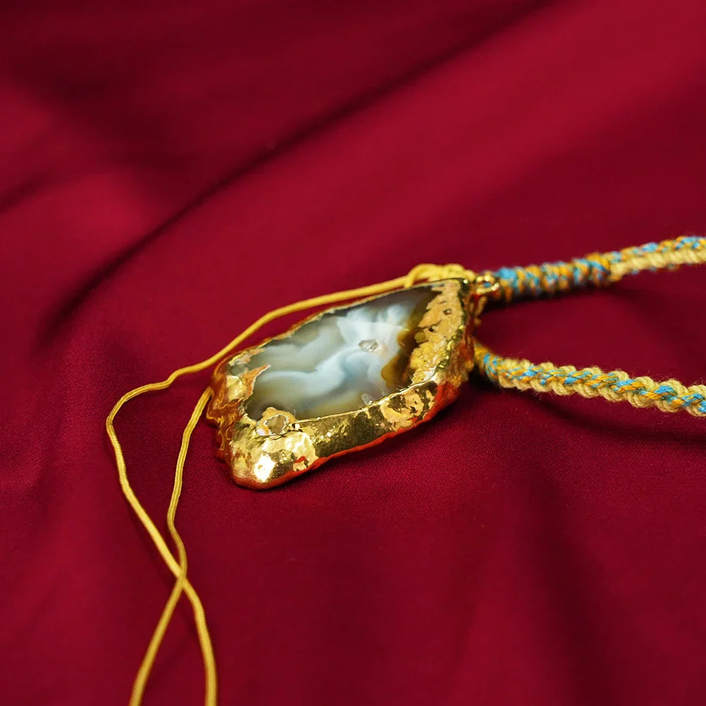 Tibetan Artistry Sacred Amulet Pendant - Traditional Tibetan Culture & Spiritual Jewelry