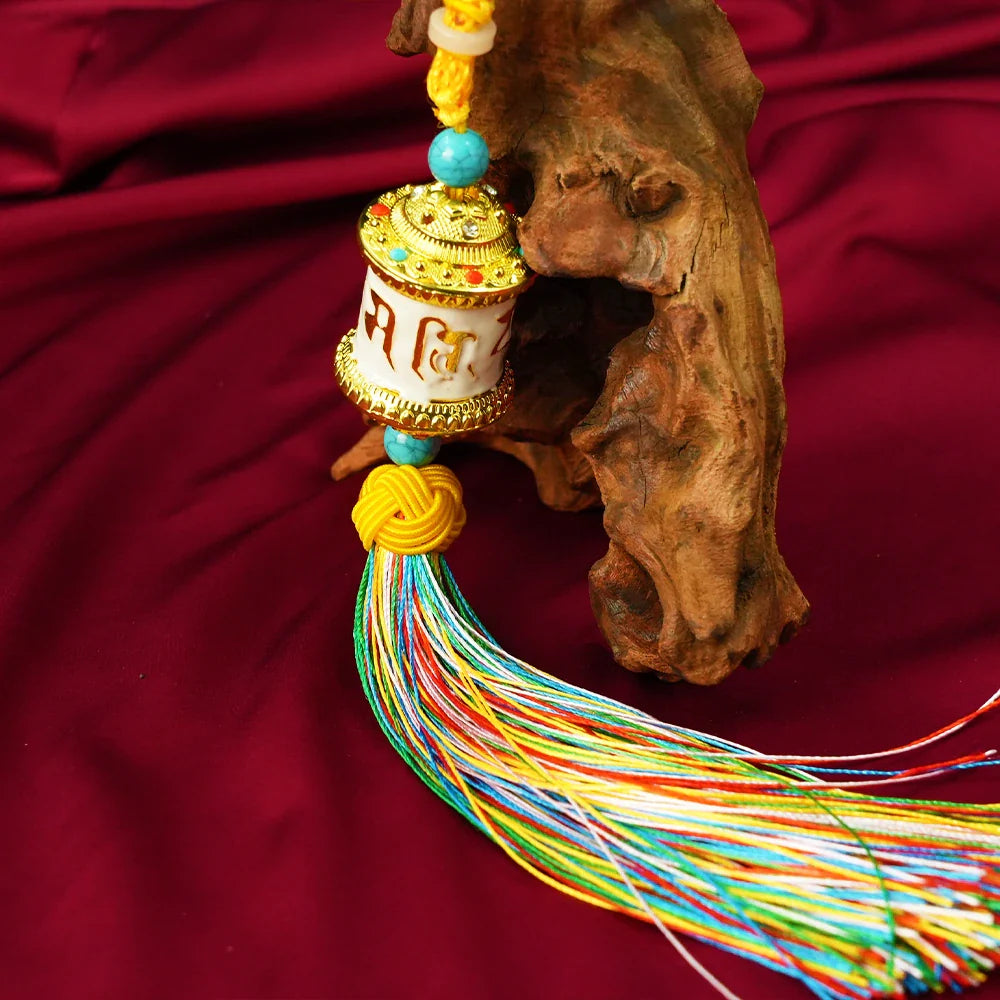 Tibetan Artistry Sacred Amulet Pendant - Traditional Tibetan Culture & Spiritual Jewelry