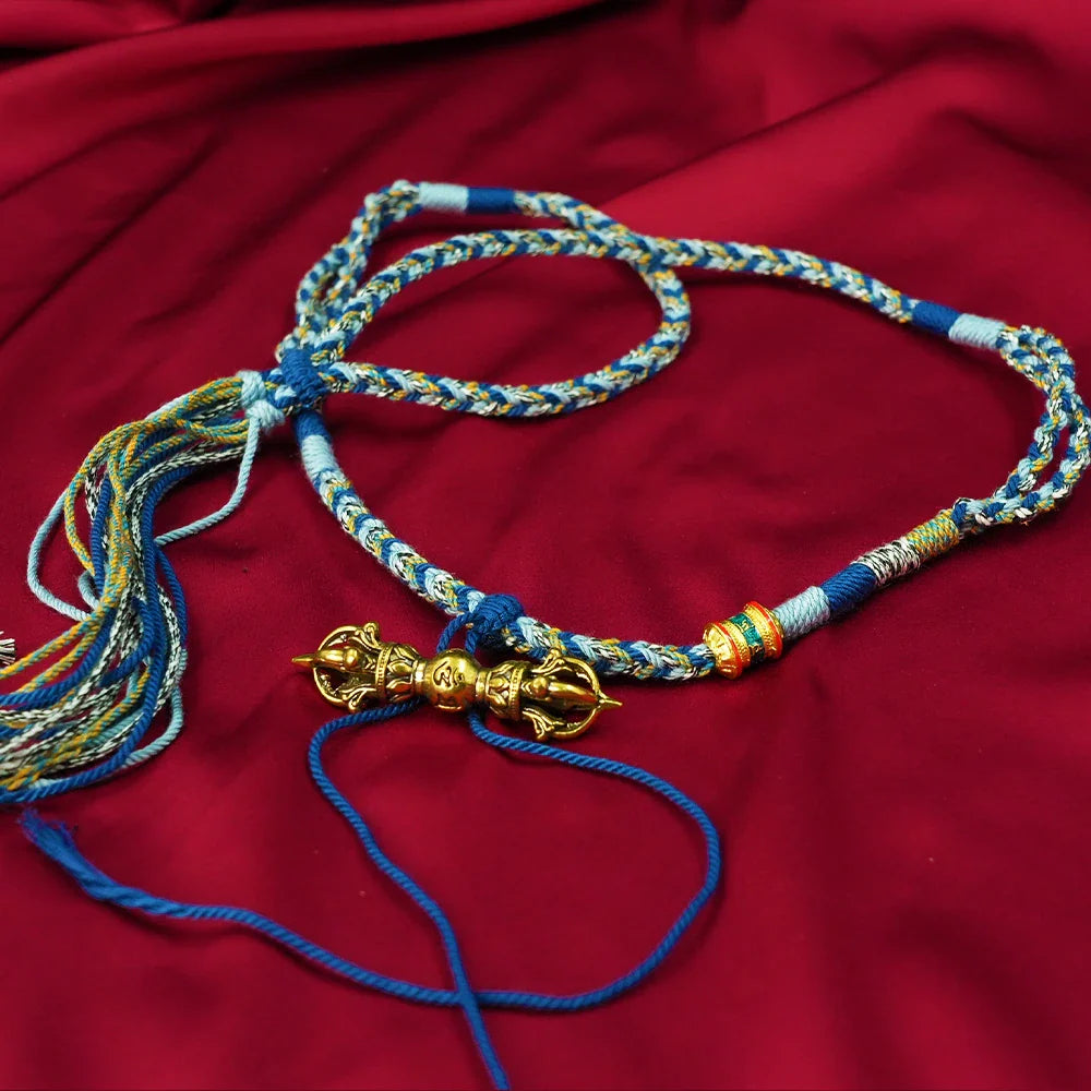 Tibetan Artistry Sacred Amulet Pendant - Traditional Tibetan Culture & Spiritual Jewelry