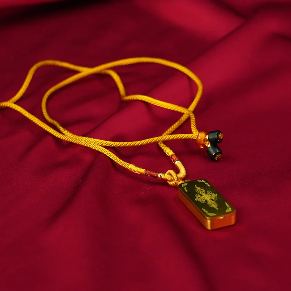 Tibetan Artistry Sacred Amulet Pendant - Traditional Tibetan Culture & Spiritual Jewelry