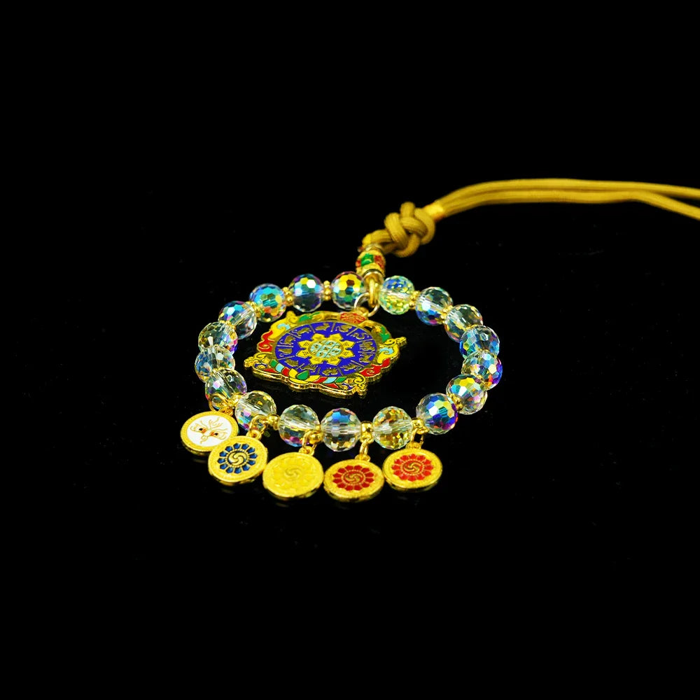 Tibetan Artistry Sacred Amulet Pendant - Traditional Tibetan Culture & Spiritual Jewelry