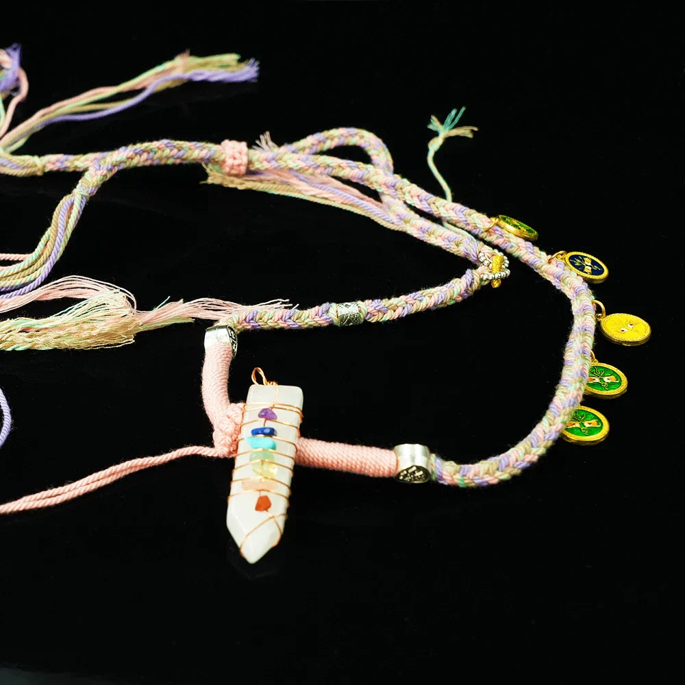 Tibetan Artistry Sacred Amulet Pendant - Traditional Tibetan Culture & Spiritual Jewelry