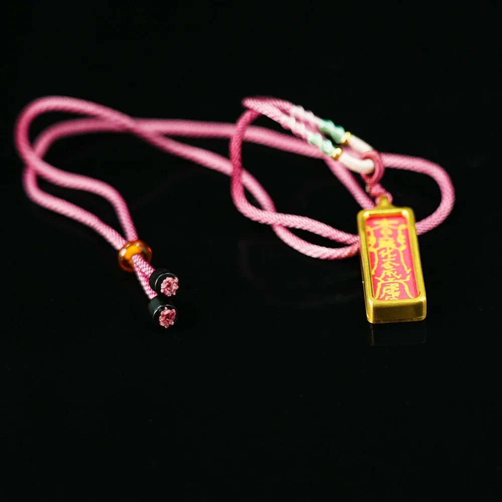 Tibetan Artistry Sacred Amulet Pendant - Traditional Tibetan Culture & Spiritual Jewelry