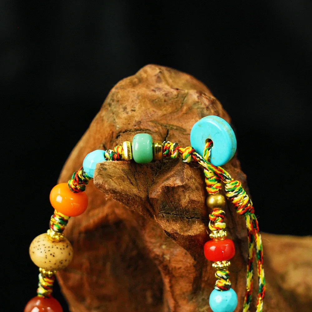 Tibetan Artistry Sacred Amulet Pendant - Traditional Tibetan Culture & Spiritual Jewelry