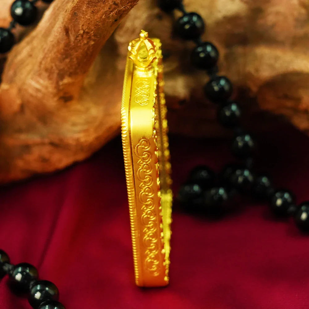Tibetan Artistry Sacred Amulet Pendant - Traditional Tibetan Culture & Spiritual Jewelry