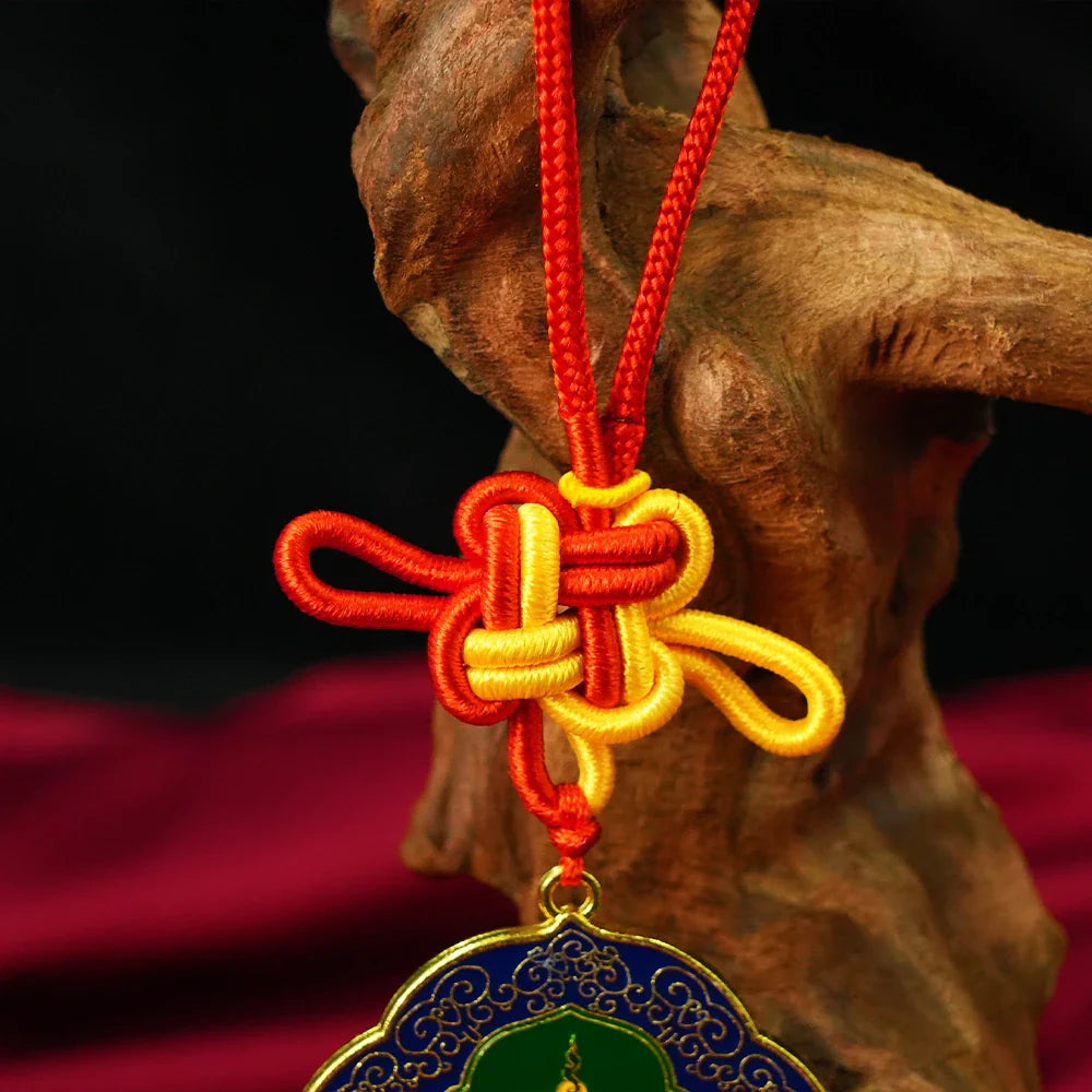 Tibetan Artistry Sacred Amulet Pendant - Traditional Tibetan Culture & Spiritual Jewelry