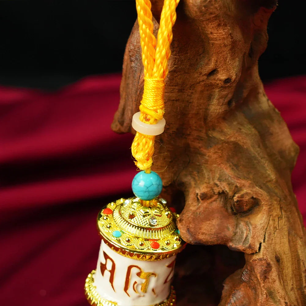 Tibetan Artistry Sacred Amulet Pendant - Traditional Tibetan Culture & Spiritual Jewelry