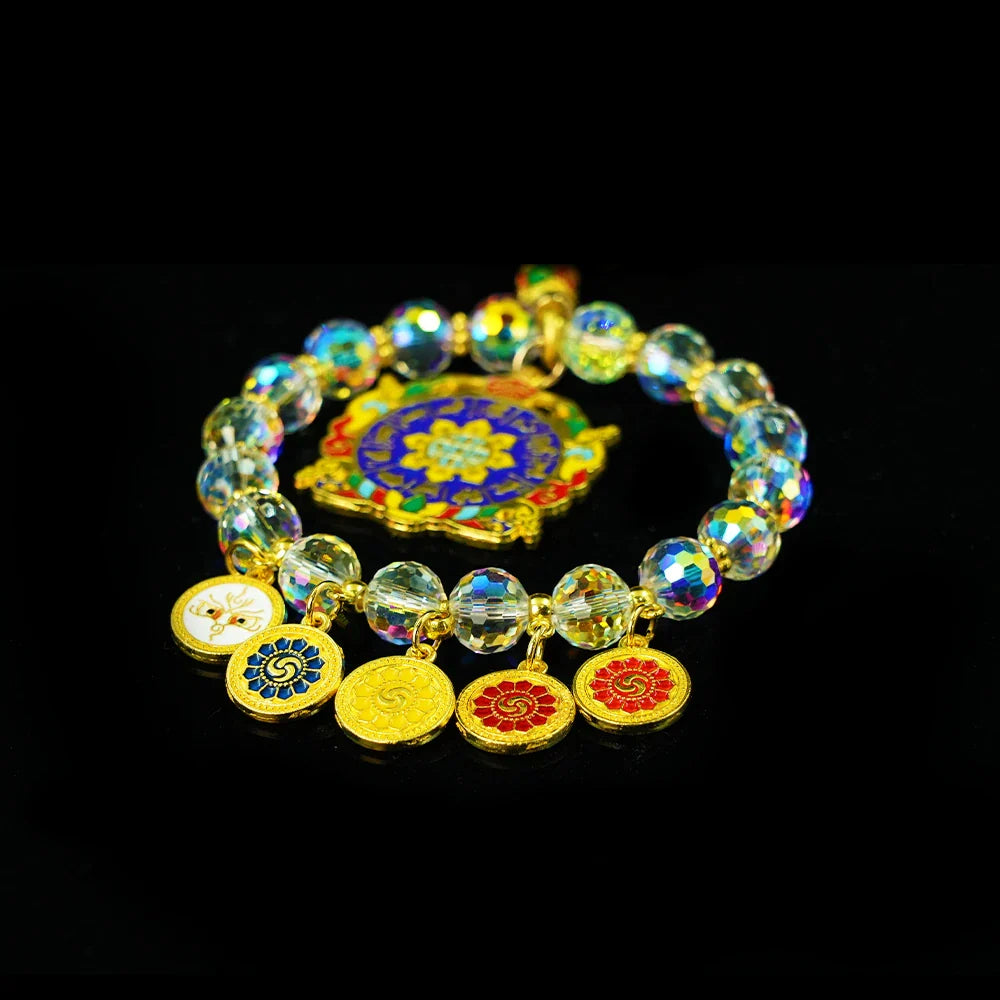 Tibetan Artistry Sacred Amulet Pendant - Traditional Tibetan Culture & Spiritual Jewelry