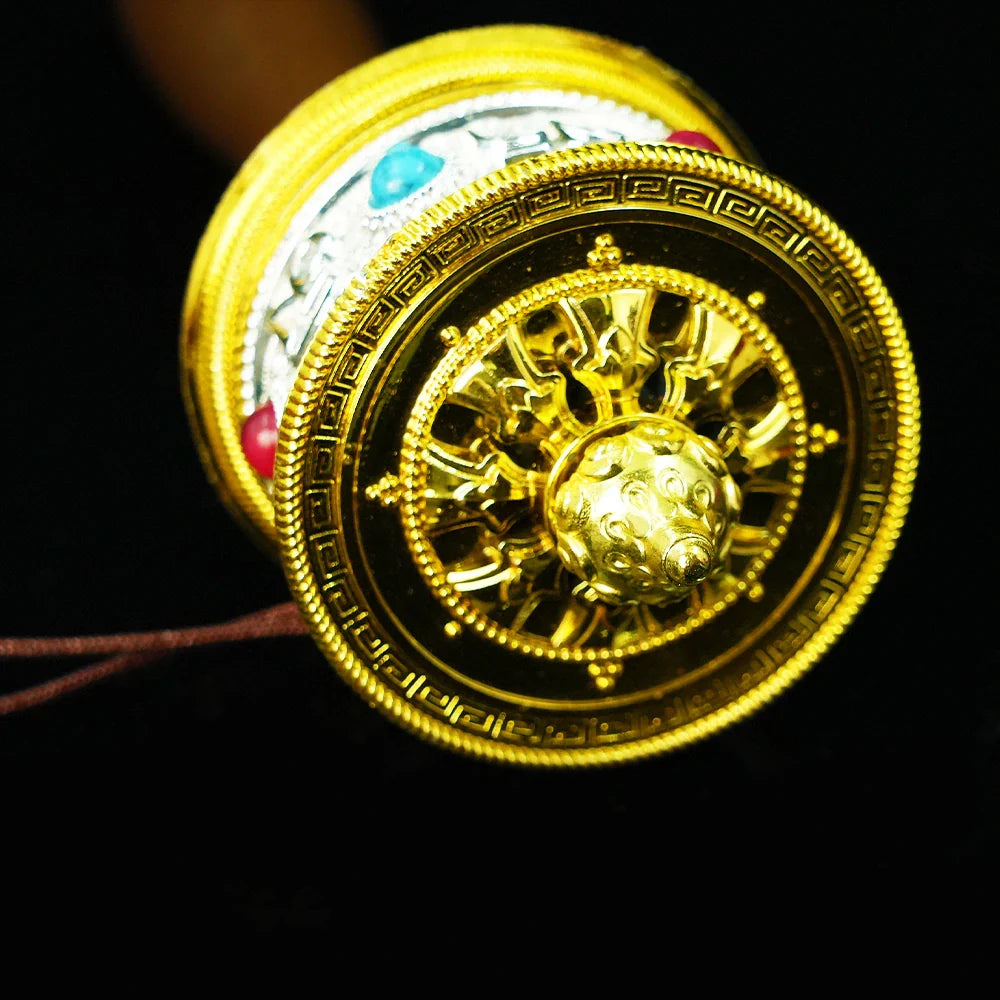 Tibetan Artistry Sacred Amulet Pendant - Traditional Tibetan Culture & Spiritual Jewelry