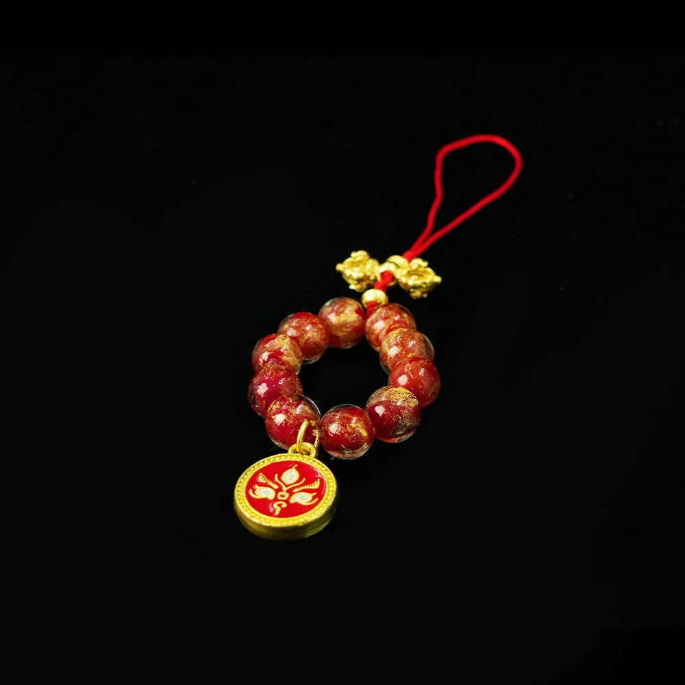 Tibetan Artistry Sacred Amulet Pendant - Traditional Tibetan Culture & Spiritual Jewelry