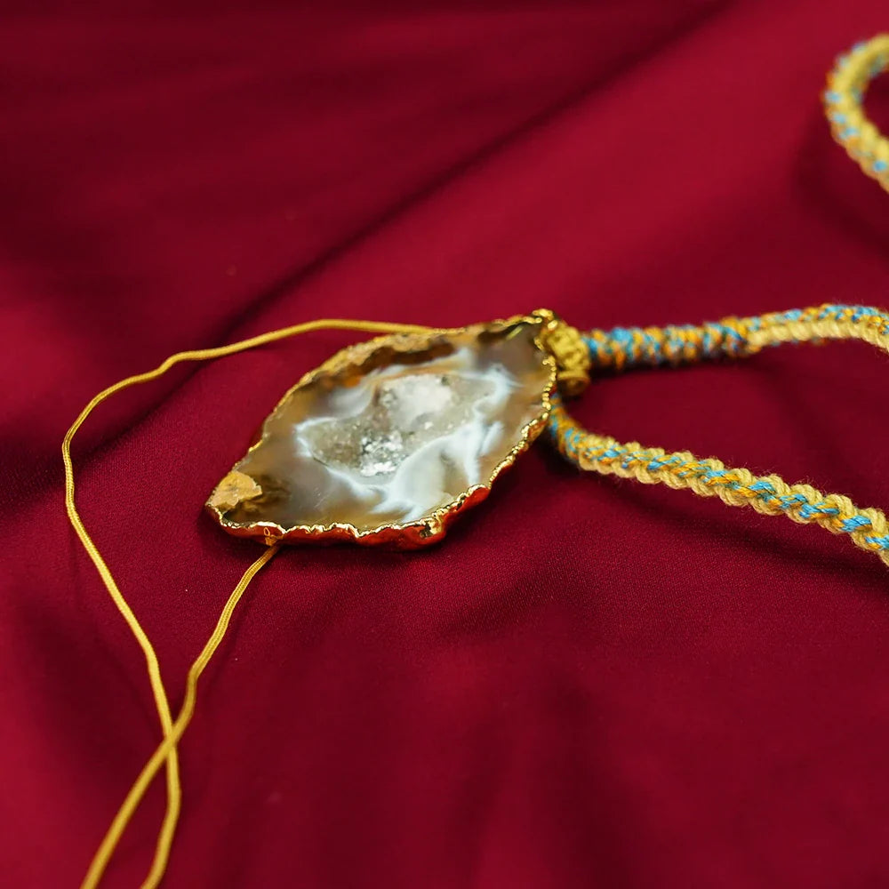 Tibetan Artistry Sacred Amulet Pendant - Traditional Tibetan Culture & Spiritual Jewelry