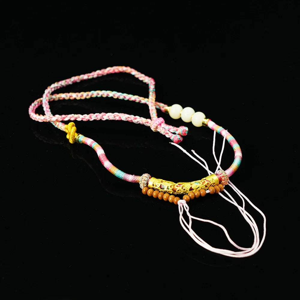 Tibetan Artistry Sacred Amulet Pendant - Traditional Tibetan Culture & Spiritual Jewelry