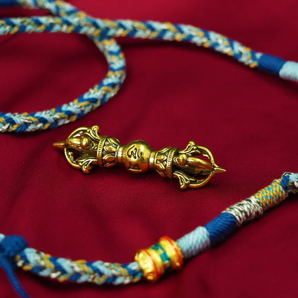 Tibetan Artistry Sacred Amulet Pendant - Traditional Tibetan Culture & Spiritual Jewelry