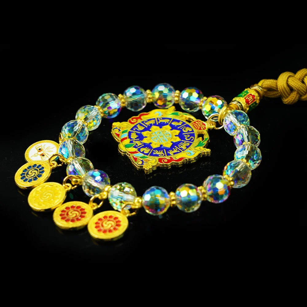 Tibetan Artistry Sacred Amulet Pendant - Traditional Tibetan Culture & Spiritual Jewelry