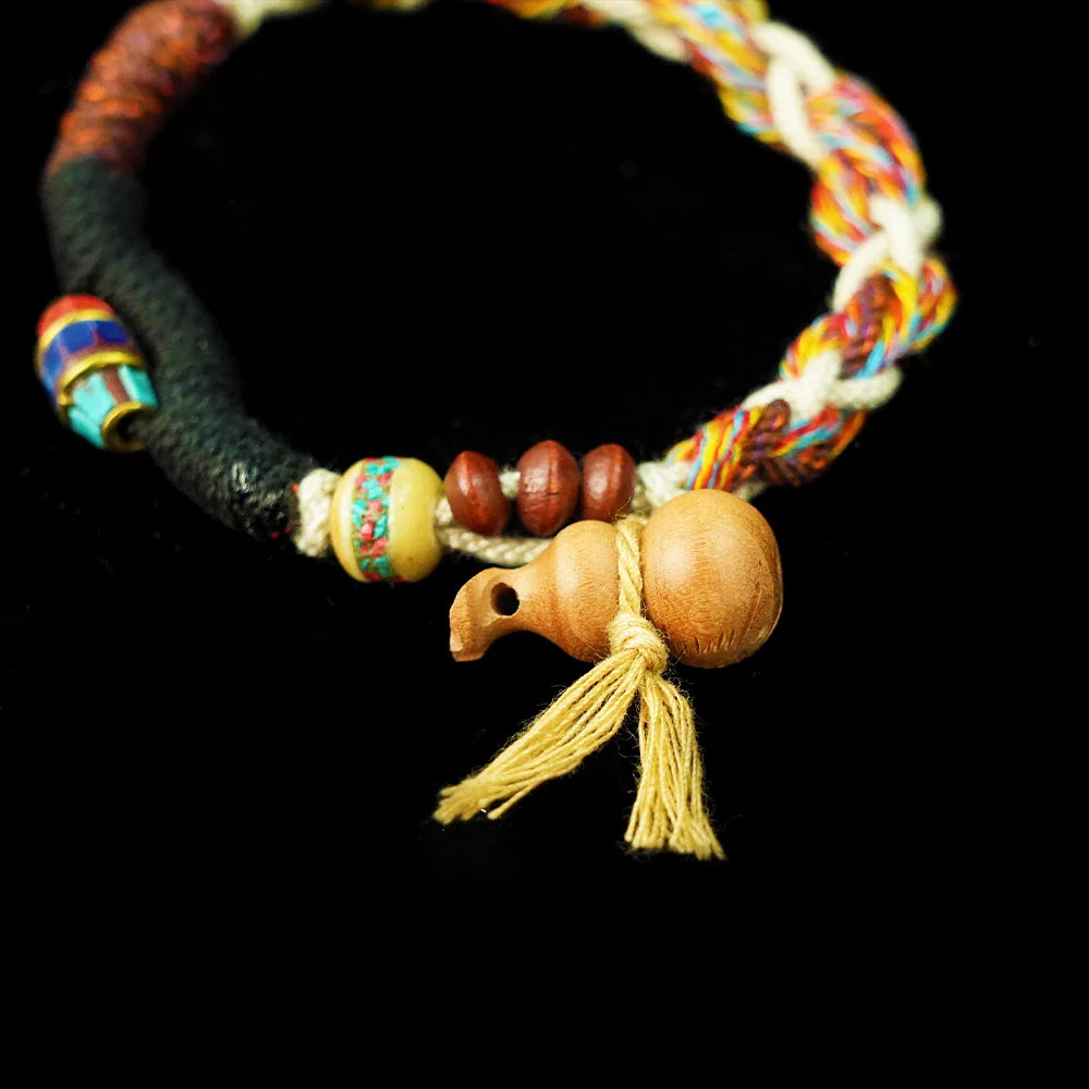 Tibetan Artistry Sacred Amulet Pendant - Traditional Tibetan Culture & Spiritual Jewelry