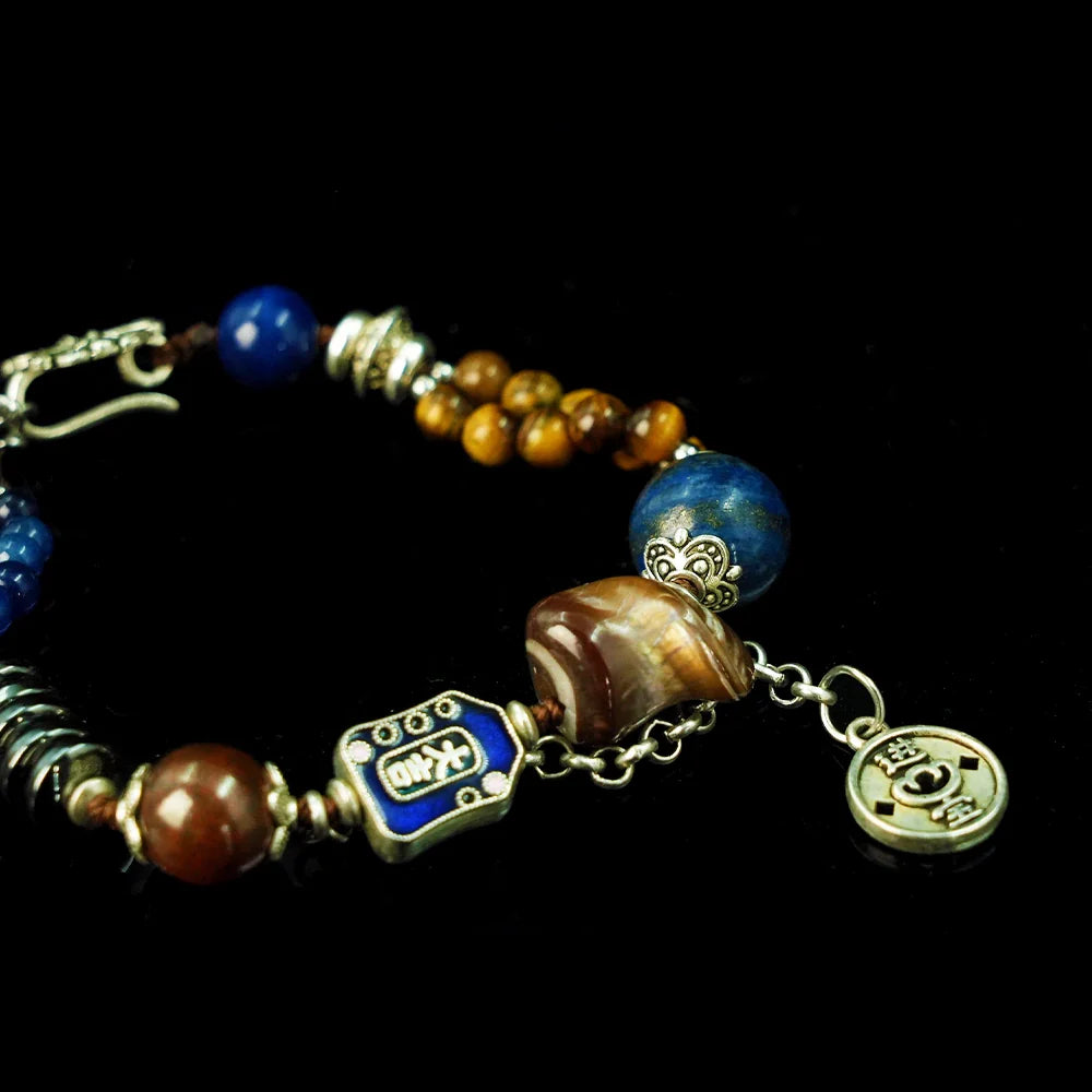 Tibetan Artistry Sacred Amulet Pendant - Traditional Tibetan Culture & Spiritual Jewelry