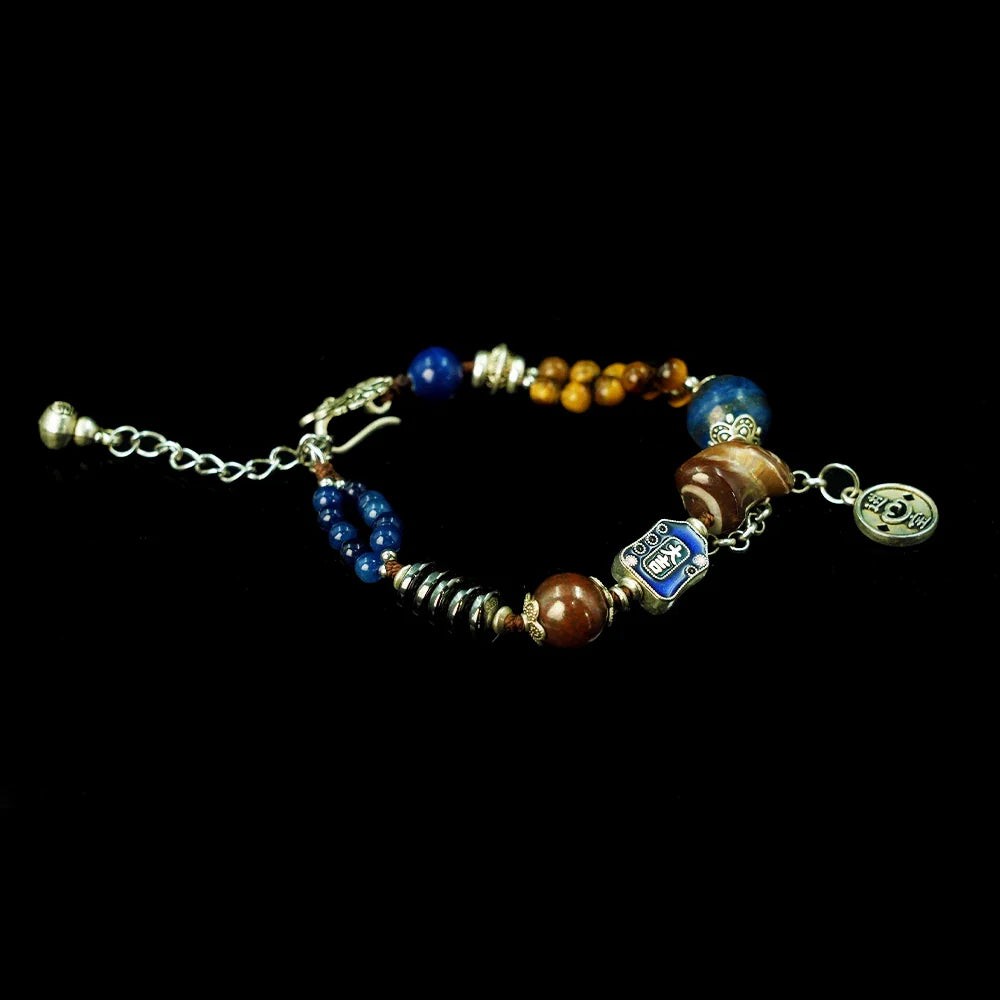Tibetan Artistry Sacred Amulet Pendant - Traditional Tibetan Culture & Spiritual Jewelry