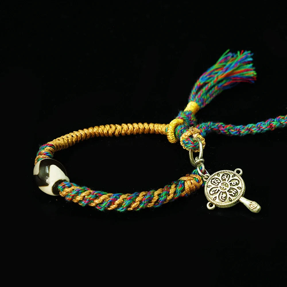 Tibetan Artistry Sacred Amulet Pendant - Traditional Tibetan Culture & Spiritual Jewelry