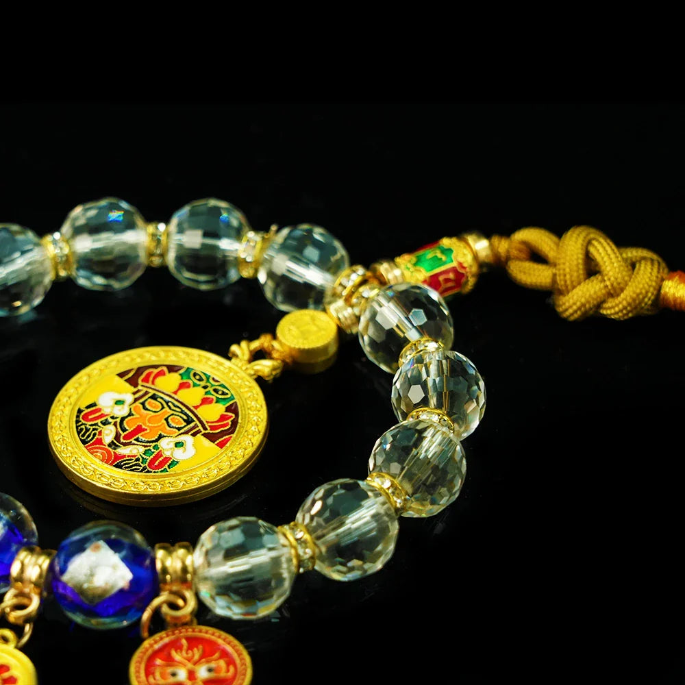 Tibetan Artistry Sacred Amulet Pendant - Traditional Tibetan Culture & Spiritual Jewelry