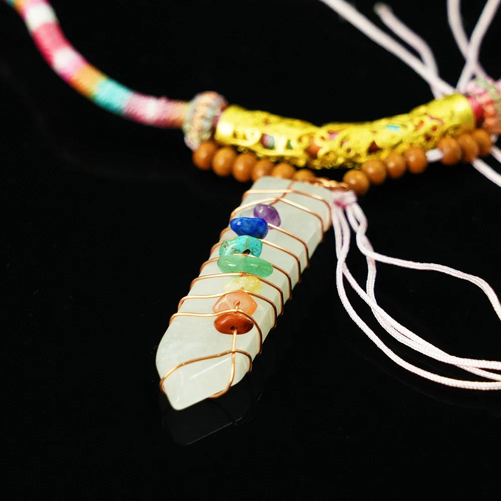 Tibetan Artistry Sacred Amulet Pendant - Traditional Tibetan Culture & Spiritual Jewelry