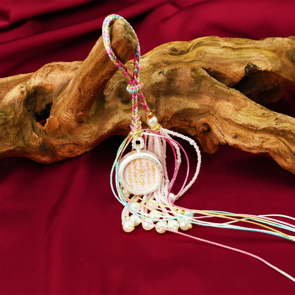 Tibetan Artistry Sacred Amulet Pendant - Traditional Tibetan Culture & Spiritual Jewelry