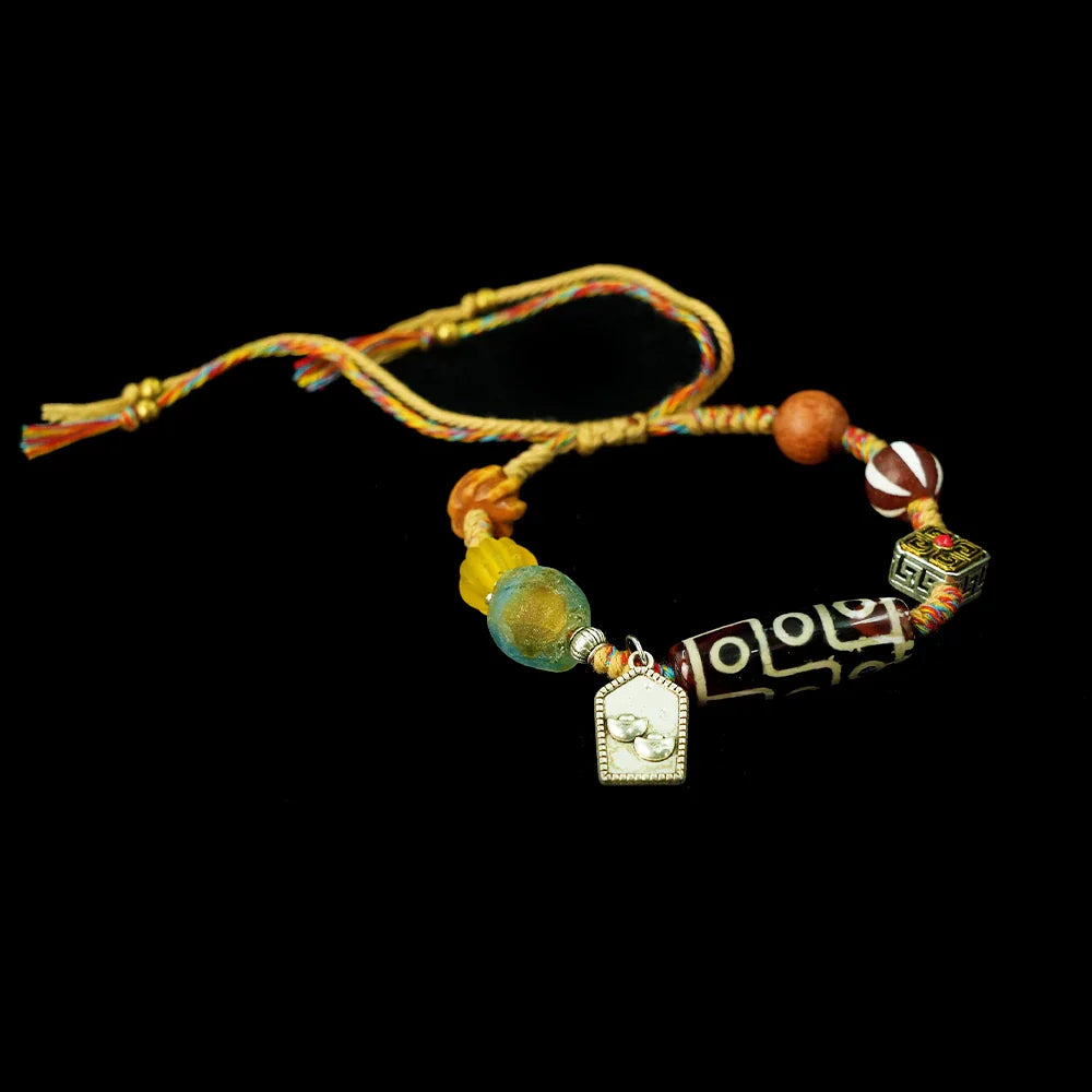 Tibetan Artistry Sacred Amulet Pendant - Traditional Tibetan Culture & Spiritual Jewelry