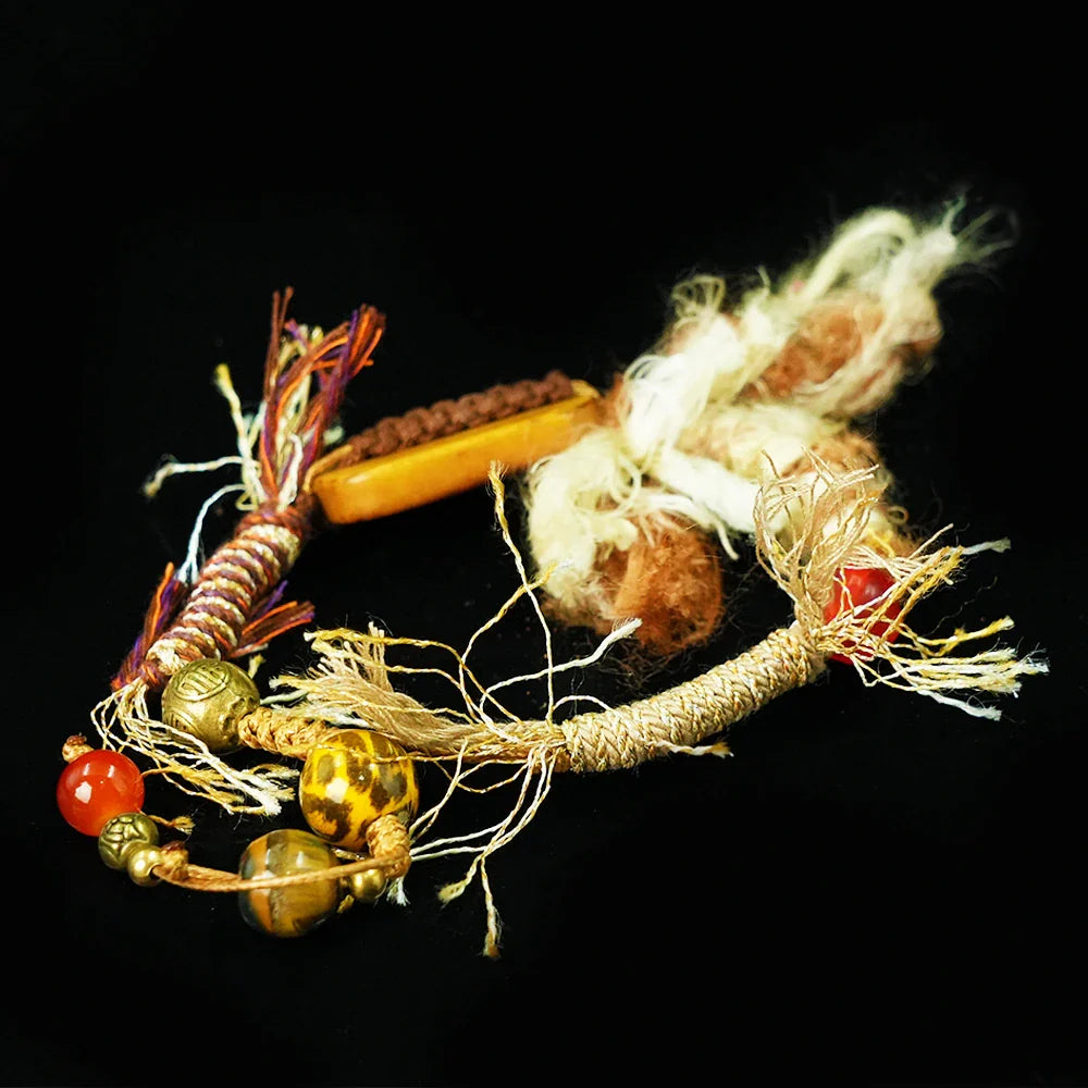 Tibetan Artistry Sacred Amulet Pendant - Traditional Tibetan Culture & Spiritual Jewelry