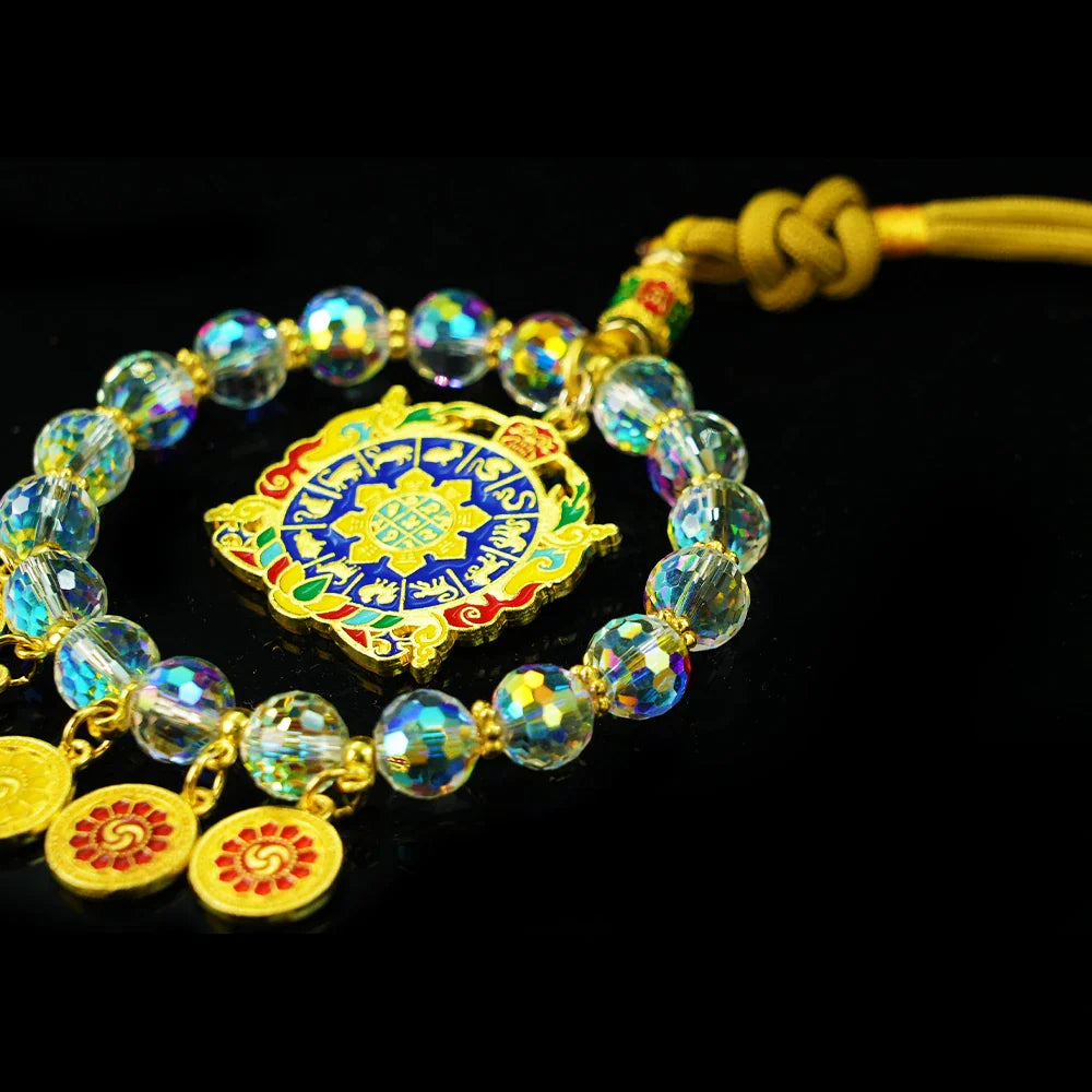 Tibetan Artistry Sacred Amulet Pendant - Traditional Tibetan Culture & Spiritual Jewelry