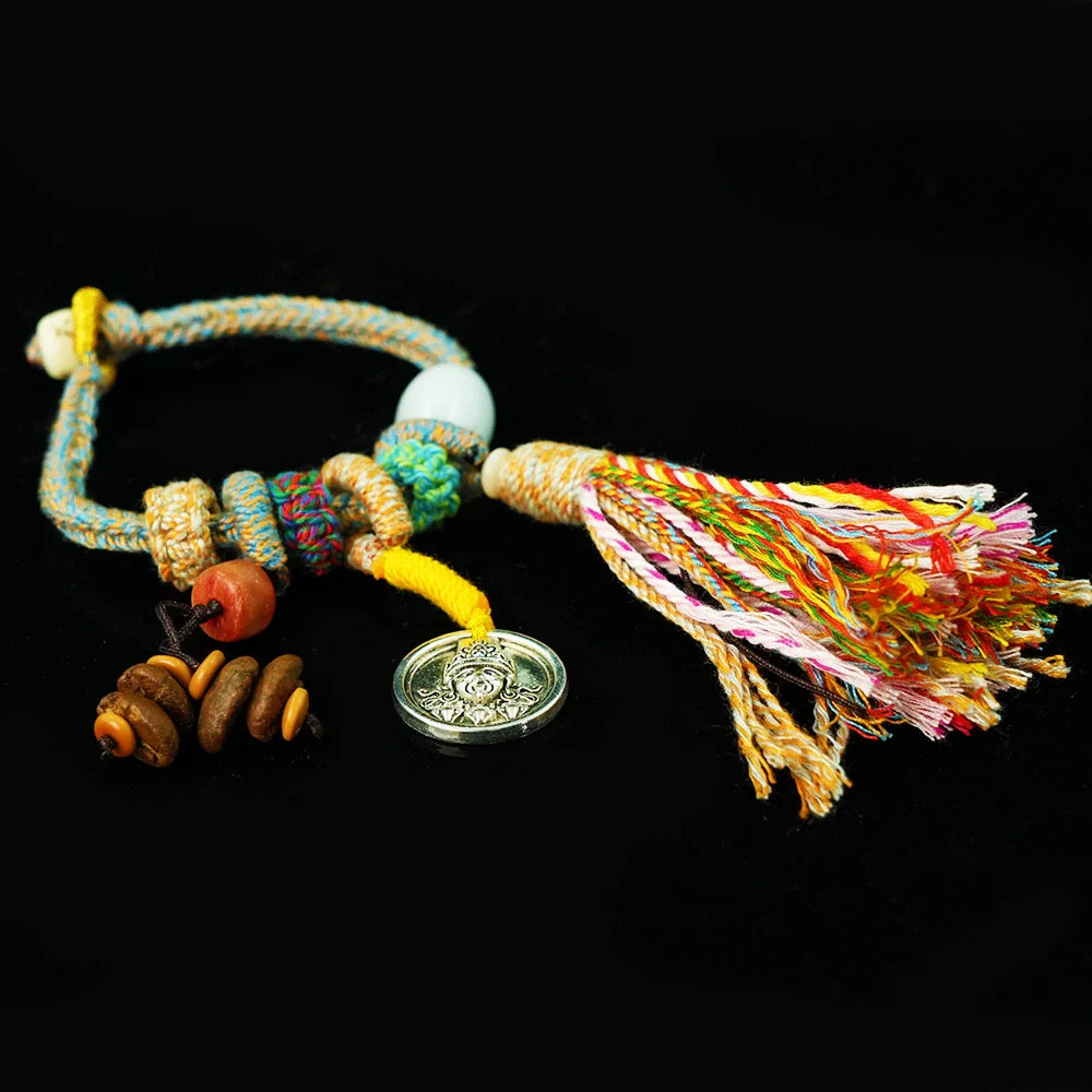 Tibetan Artistry Sacred Amulet Pendant - Traditional Tibetan Culture & Spiritual Jewelry