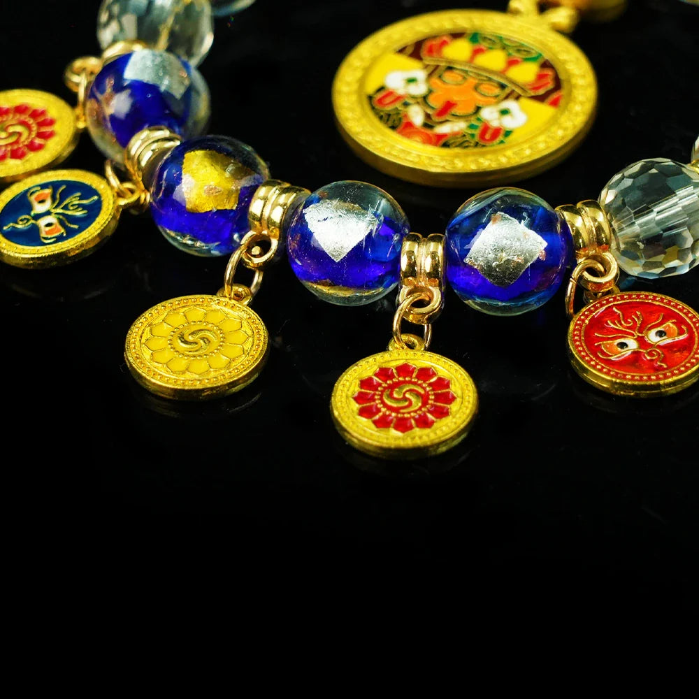 Tibetan Artistry Sacred Amulet Pendant - Traditional Tibetan Culture & Spiritual Jewelry
