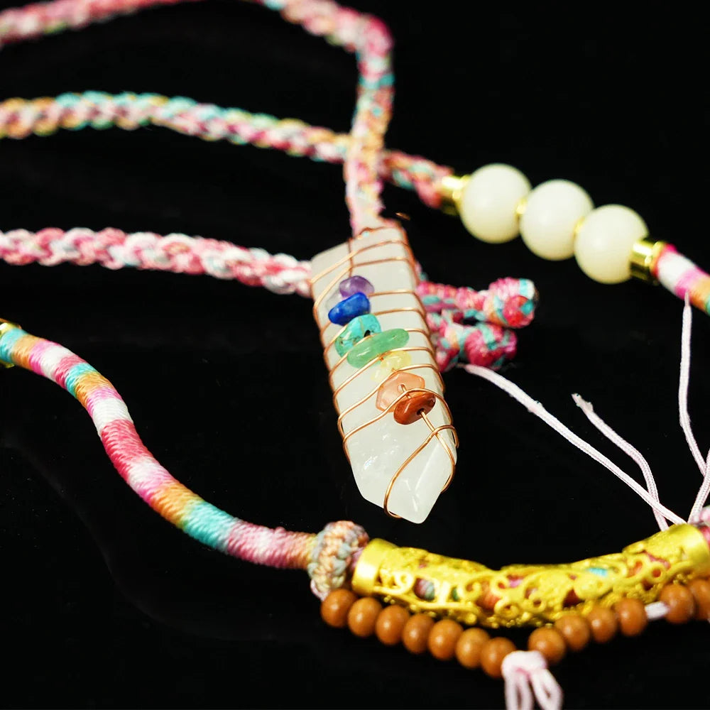 Tibetan Artistry Sacred Amulet Pendant - Traditional Tibetan Culture & Spiritual Jewelry